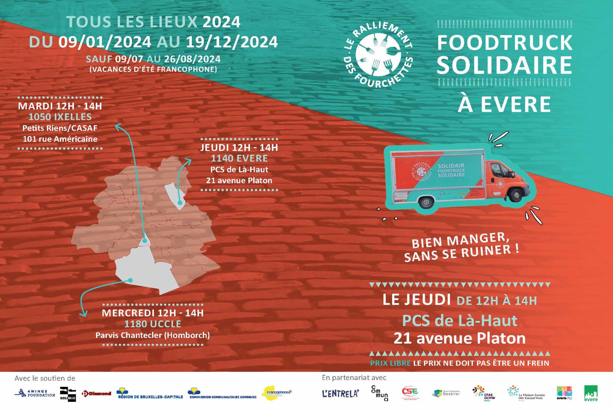 Foodtruck solidaire du Ralliement des Fourchettes | FDSS